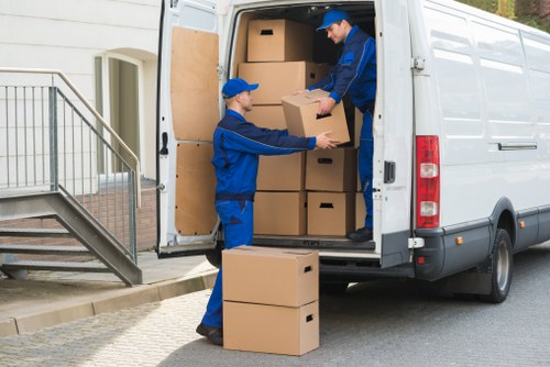 Moving van support in Belmont for local relocations and furniture transport