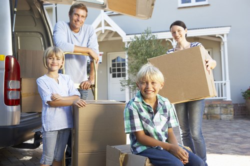 Checklist and packing supplies for a Belmont move