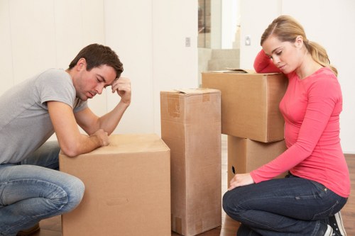 Careful loading and access planning for a Belmont office move