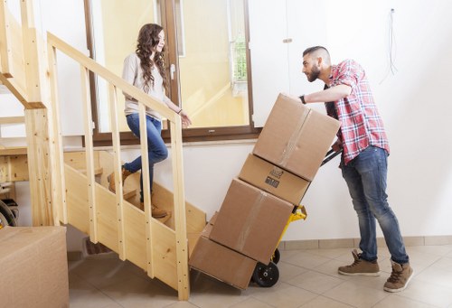 Packed storage unit suitable for moving or renovation needs in Belmont