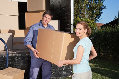 Furniture and appliance transport using a removal truck hire service in Belmont