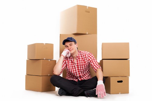 Commercial office relocation support in Belmont
