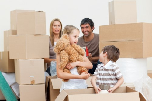 Belmont apartment move with boxes, desk, and student essentials